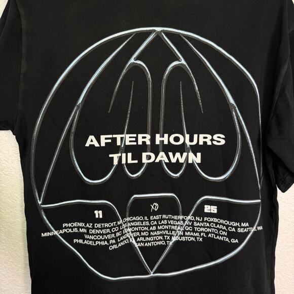 The Weeknd Shirt Mens Small After Hours Til Dawn Tour Exclusive Tour Tee Merch - Picture 8 of 11